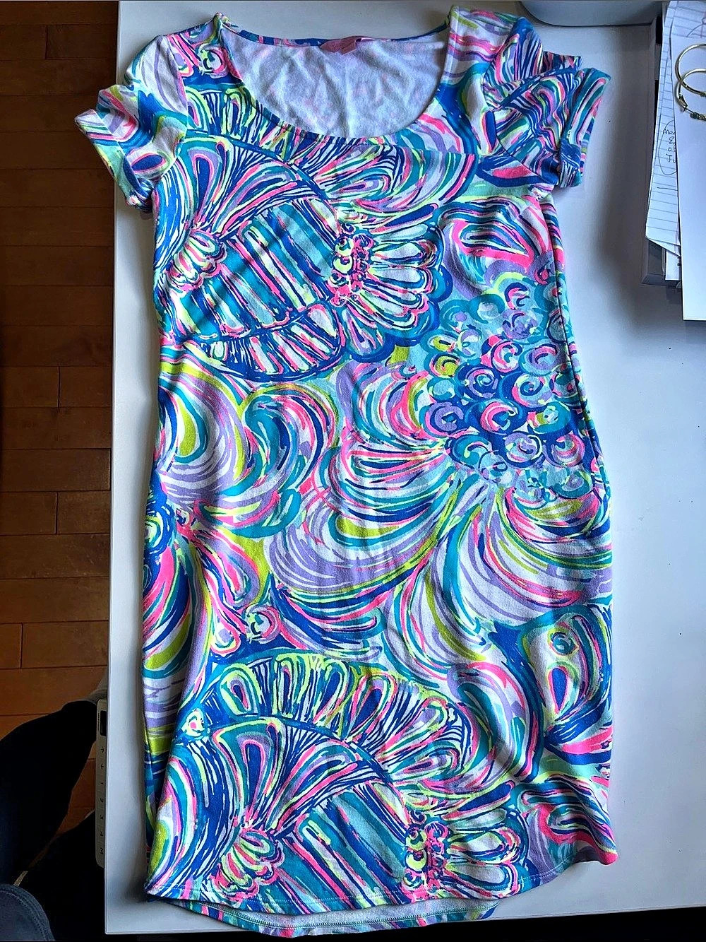Lilly Pulitzer Westerly Dress Abstract Print Mini Dress XS